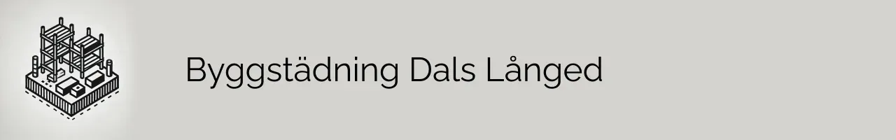 Byggstädning Dals Långed